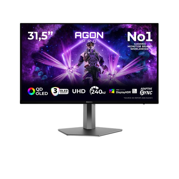 AOC Gaming 240Hz OLED monitor 31.5