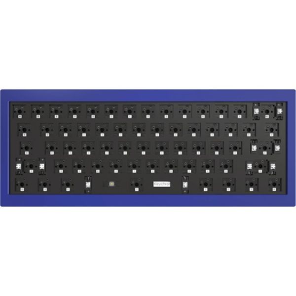 Keychron Q4 Swappable RGB Backlight Knob ISO USB gaming billentyűzet barebone kék