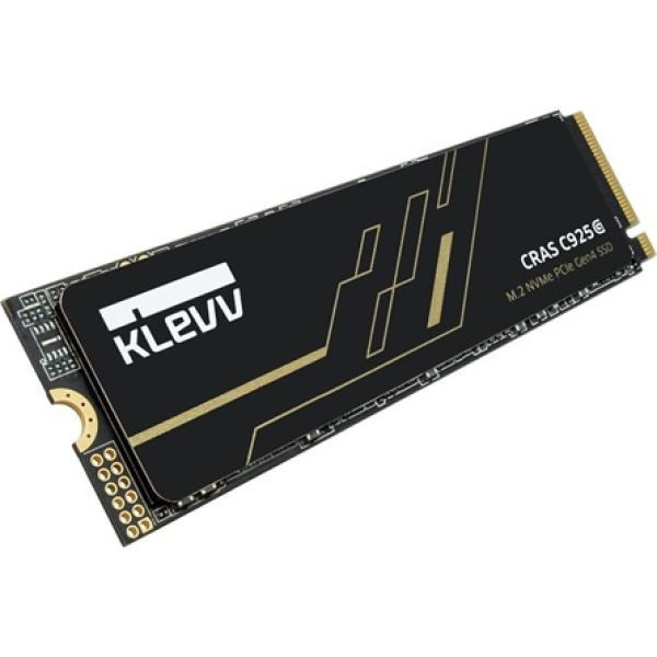 KLEVV CRAS C925G 1TB PCIe x4 (4.0) M.2 2280 SSD fekete