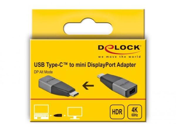 DeLock USB Type-C to mini DisplayPort adapter