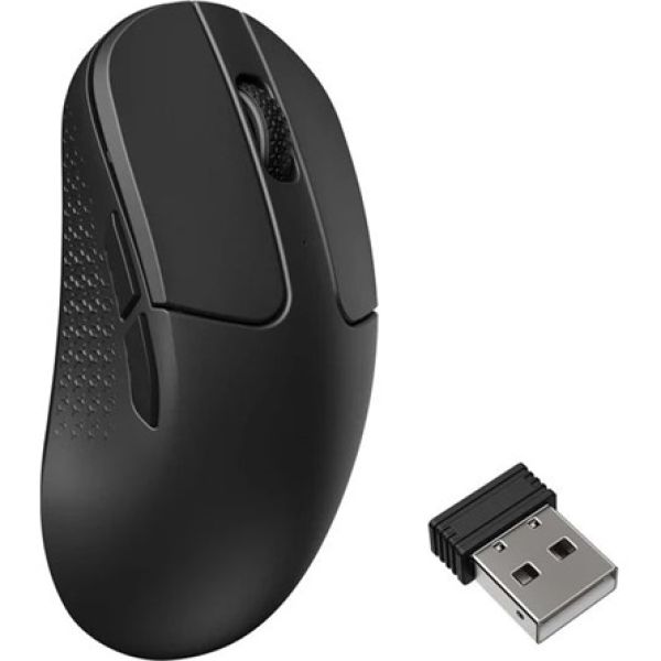 Keychron M3 Mini 8K optikai Bluetooth / vezeték nélküli egér fekete