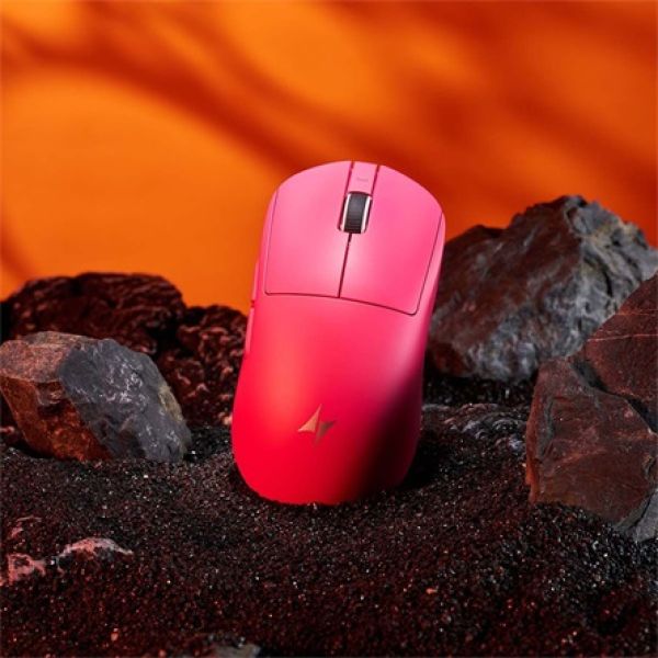 ATK Dragonfly A9 Plus optikai USB / vezeték nélküli gaming egér rózsaszín
