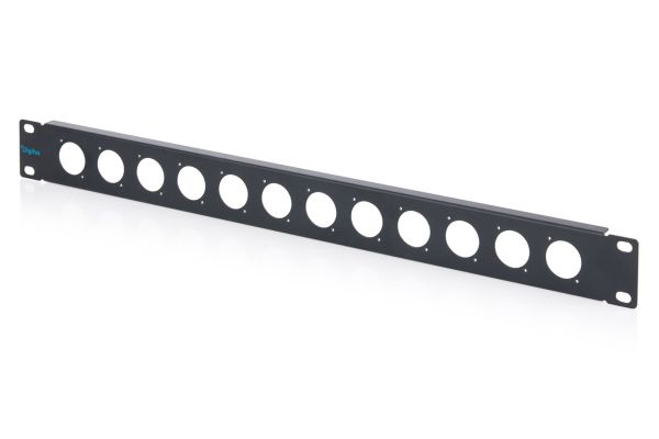 Digitus 1U rack panel for 12 x D-Type modules