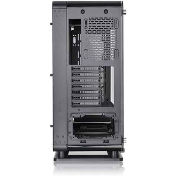 Thermaltake Core P6 TG táp nélküli ablakos Mid Tower számítógépház fekete (Sérült csomagolás!)