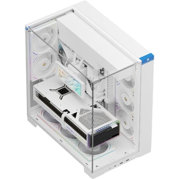 Thermalright A70 White táp nélküli ablakos Mid Tower számítógépház fehér