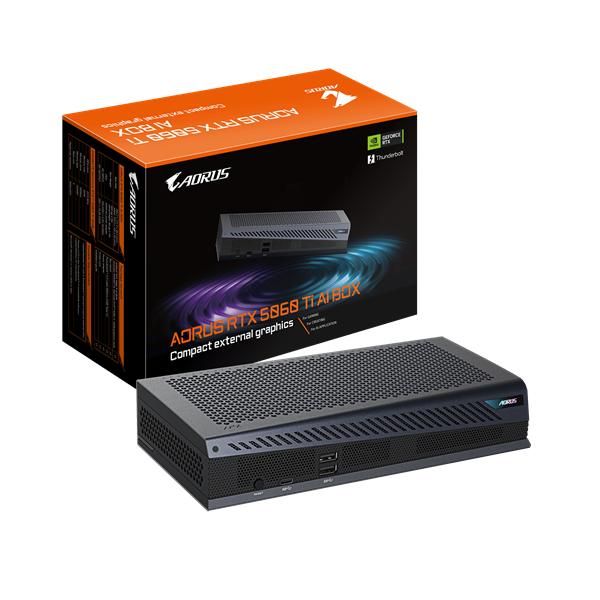 GIGABYTE Videokártya Gaming AI Box nVIDIA RTX 5060 Ti 16GB DDR7