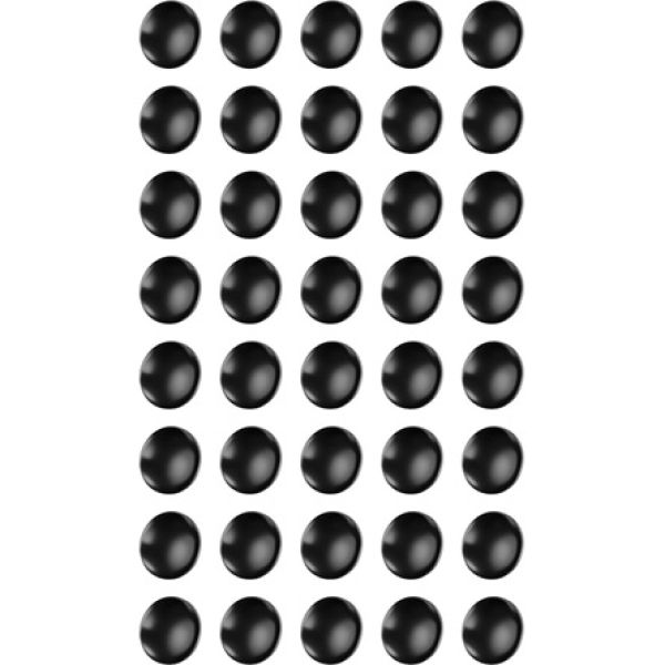 Corepad ONYX Dots G+Skatez gaming egértalp fekete 6,5x0.90/0.75mm 