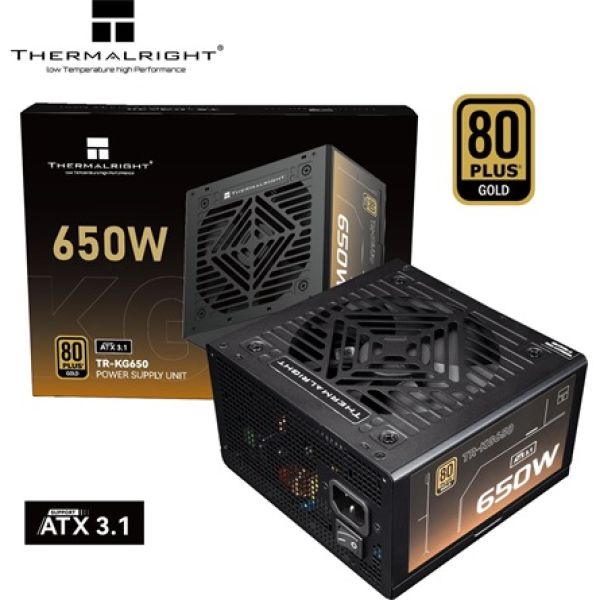 Thermalright KG-650 ATX desktop tápegység 650W 80+ Gold BOX