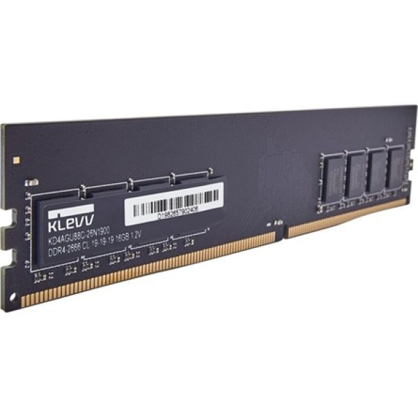KLEVV 16GB 3200MT/s DDR4 memória CL22 fekete OEM