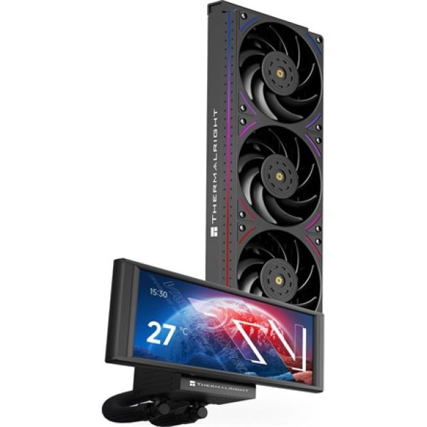 Thermalright Trofeo Vision 360 ARGB processzor vízhűtő fekete