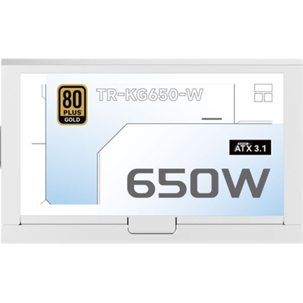 Thermalright KG-650-W ATX desktop tápegység 650W 80+ Gold BOX