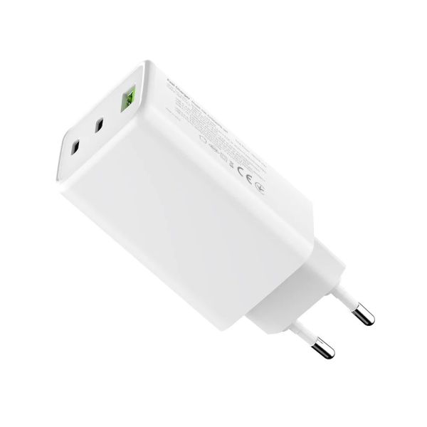 ColorWay AC Charger ColorWay GaN Mini 100W PD Port PPS USB (USB-2C1A) White