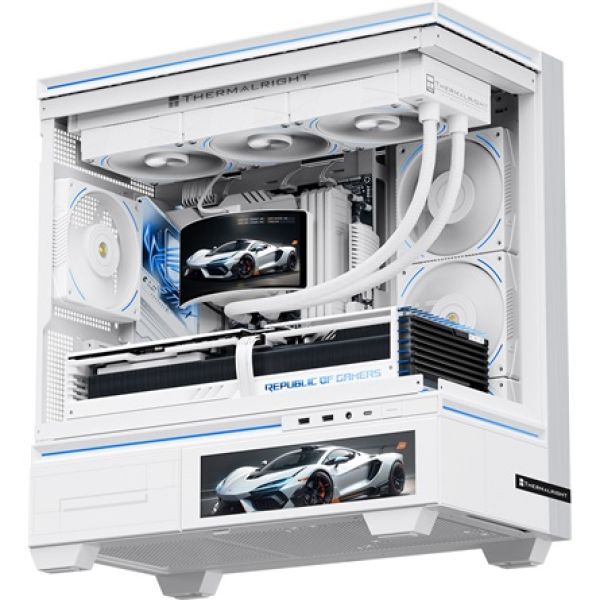 Thermalright Rainbow Vision 360 Turbo ARGB processzor vízhűtő fehér