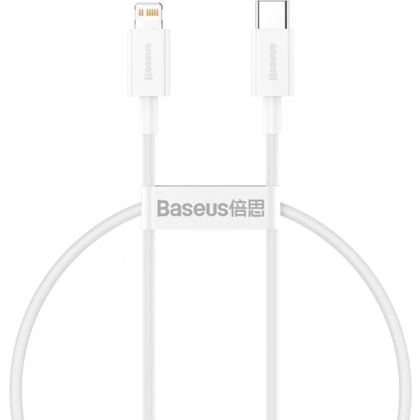 Baseus Superior 20W Type-C/Lightning Cable 1,5m White