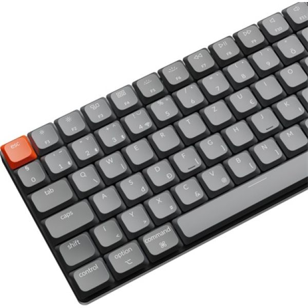Keychron K3 Max Bluetooth / vezeték nélküli magyar low profile Gateron mechanical 2.0 red mech. bill.(Bontott!)