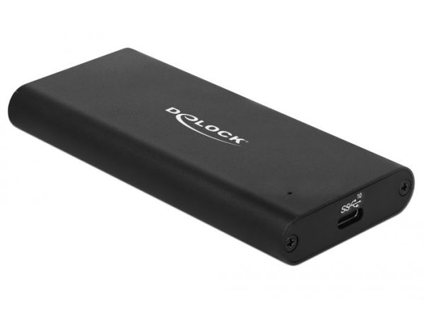 DeLock External Enclosure for M.2 NVMe PCIe SSD with SuperSpeed USB 10 Gbps (USB 3.1 Gen 2) USB Type-C female
