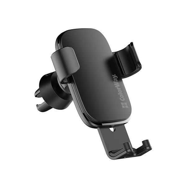 COLORWAY Autós tartó CW-CHG14-BK, 3 Black Metál Gravity Holder telefonhoz