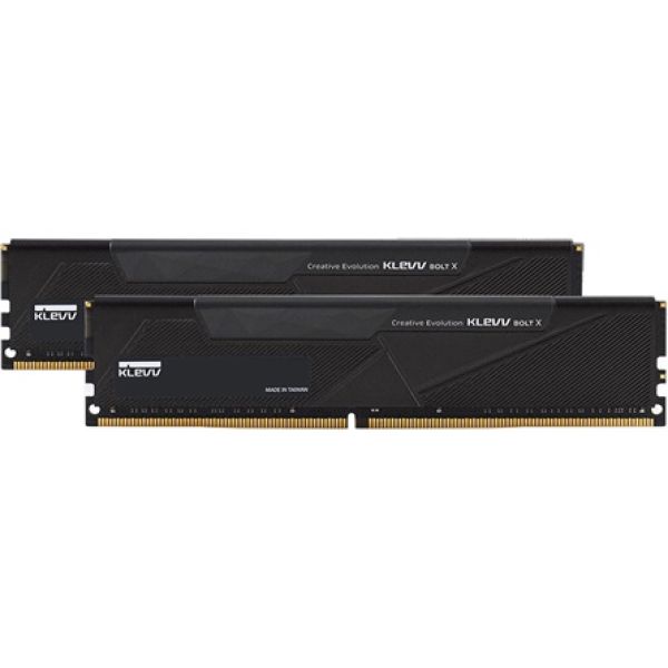 KLEVV BOLT X 16GB 3200MT/s DDR4 memória CL16 Kit of 2 fekete