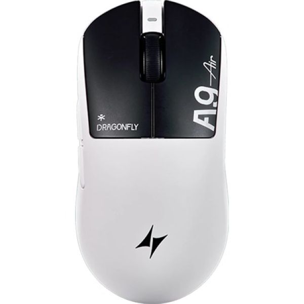 ATK Dragonfly A9 Air optikai vezeték nélküli gaming egér fehér-fekete