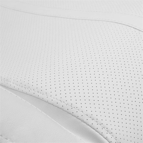 WHITE SHARK MONZA-W GAMER szék fehér, puha nyak és fej párna, lélegző felület, 120 kg- ig