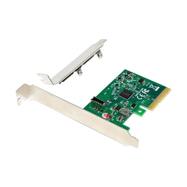 Inter-Tech ST-678 PCIe 3.0 expansion card with an internal USB 3.2 Gen 2x2 Type-E port.