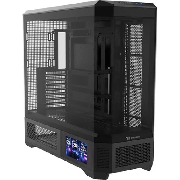 Thermaltake View 600 TG táp nélküli ablakos Full Tower számítógépház fekete 6