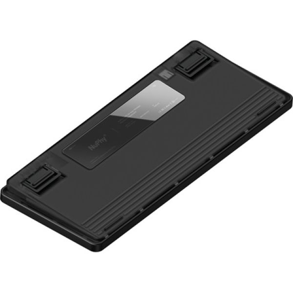 NuPhy Air75 V3 Bluetooth / vezeték nélküli magyar Gateron Brown nano mechanikus billentyűzet fekete