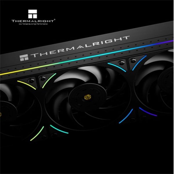 Thermalright Peerless Vision 360 UB ARGB processzor vízhűtő fekete