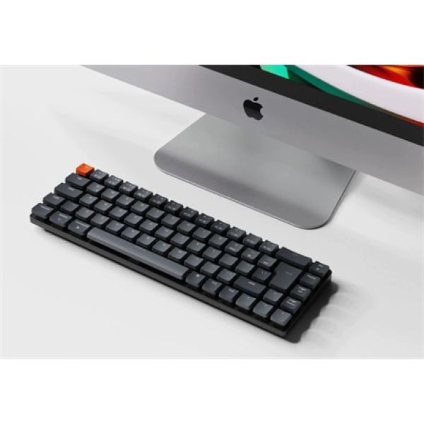 Keychron K7 Gateron RGB Backlight ISO vezeték nélküli angol gaming Gateron Blue mechanikus billentyűzet