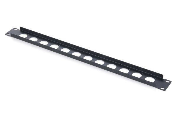 Digitus 1U rack panel for 12 x D-Type modules