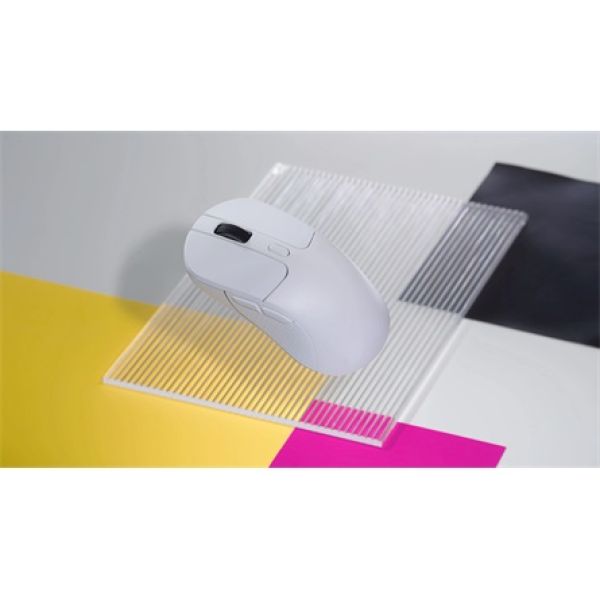 Keychron M3 optikai Bluetooth / vezeték nélküli gaming egér fehér