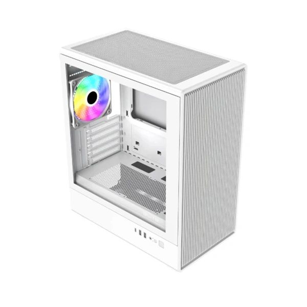COOLER MASTER Ház Mini-ITX/Micro-ATX Elite 350 White, Tápegység nélkül, fehér