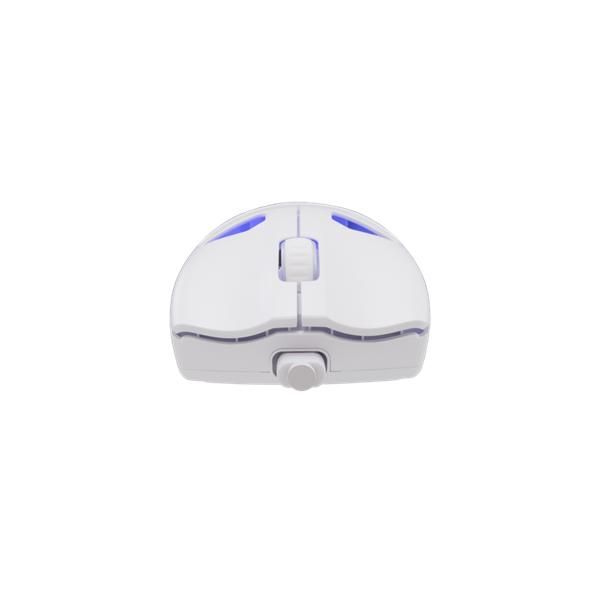 WHITE SHARK WGM-5019W DAGONET-W / 12.000 dpi fehér vez.nélk. gam. egér Pixart3311