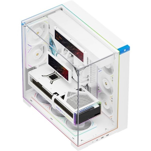 Thermalright A70 VISION White táp nélküli ablakos Mid Tower számítógépház fehér