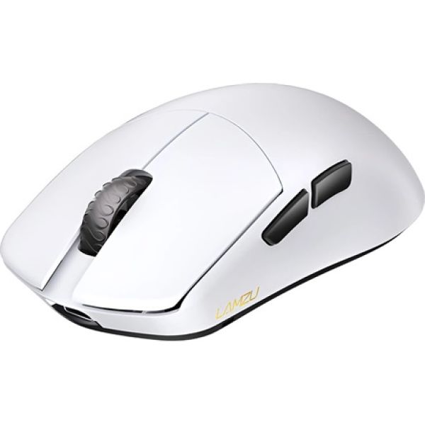 LAMZU MAYA optikai USB / vezeték nélküli gaming egér fehér (Bontott csomagolás!)