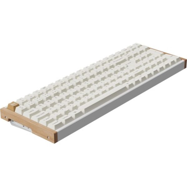 Keychron K4 HE Bluetooth / vezeték nélküli magyar gaming Gateron double-rail magnetic nebula mechanikus billentyűzet feh