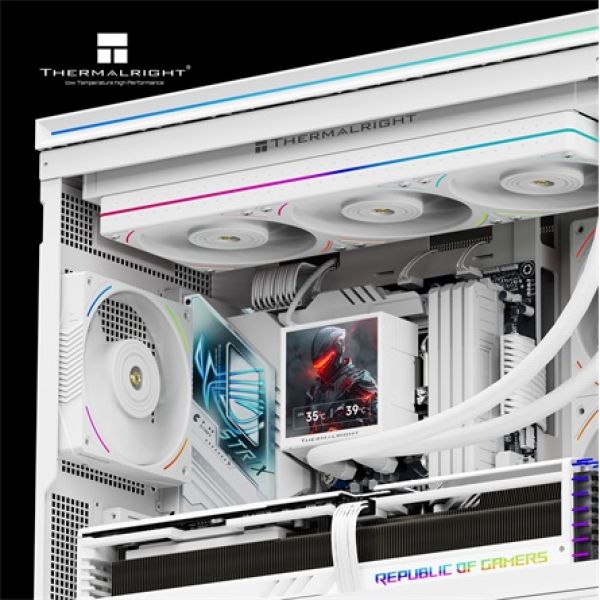 Thermalright Peerless Vision 360 UB ARGB processzor vízhűtő fehér