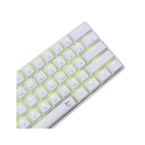 WHITE SHARK GK-004223W/BL-HU SHINOBI-2/W-BL-HU mech. bill. 62 kék gomb,fehér,magyar