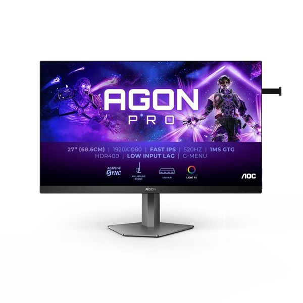 AOC Gaming 520Hz IPS monitor 27