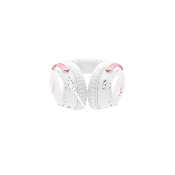 HP HYPERX vezetékes gaming fejhallgató Cloud III - fehér/rózsaszín