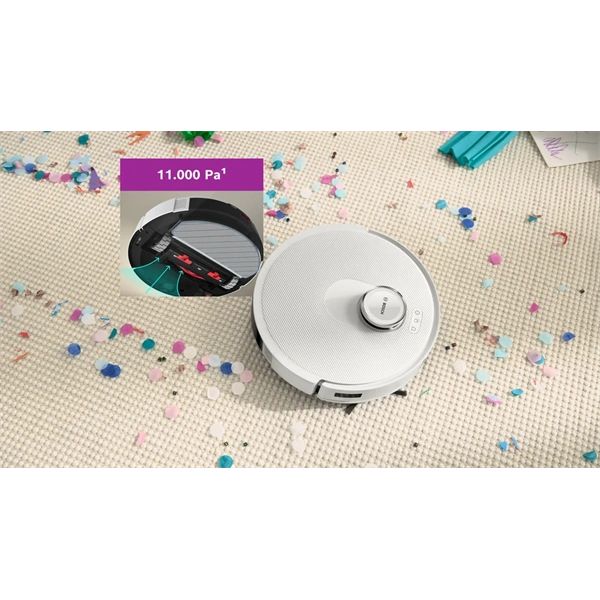 BOSCH BCRD2W Spotless Advanced+ Robotporszívó és felmosó, Fehér
