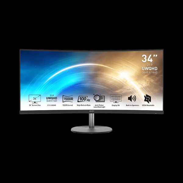 MSI Monitor Business PRO MP341CQ E12 Ívelt 34