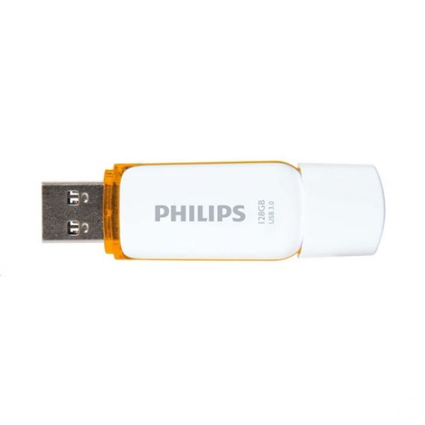 Philips Pendrive USB 3.0 128GB Snow Edition - fehér/sárga