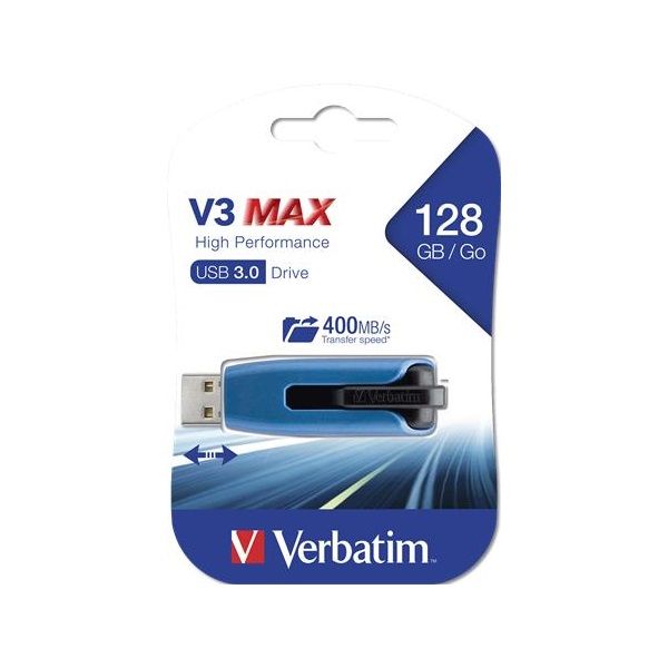 VERBATIM Pendrive, 128GB, USB 3.0, 175/80 MB/sec, 