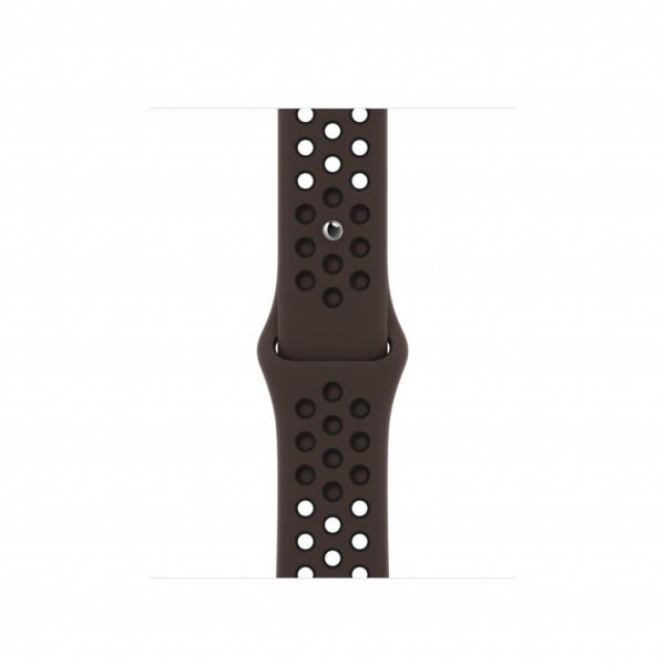 Apple Watch 40mm Nike Band: Ironstone/Black Nike Sport Nike Band - Regular (Seasonal Spring2021)