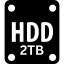 + HDD: 2TB 