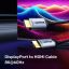 Unitek DisplayPort 1.4 to HDMI 8K Cable 1,8m Black