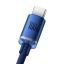 Baseus Crystal Shine USB USB-C Cable 100W 2m Blue