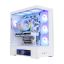 Zalman P40 DS RGB Tempered Glass White