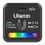 Ulanzi L2 RGB COB LED, vízálló IP68, 11 effekt , 800mAh, Oled kijelző, mágneses váz, 4cm